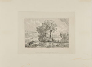 Boy with Fishing Net by River