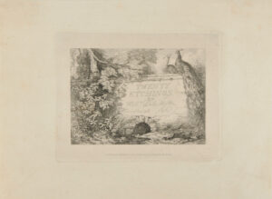 Twenty Etchings (Title page)