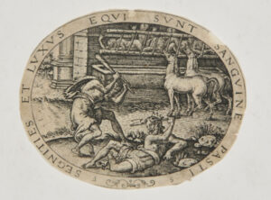 Segnities et Lvxvs . . . Hercules Killing Diomedes