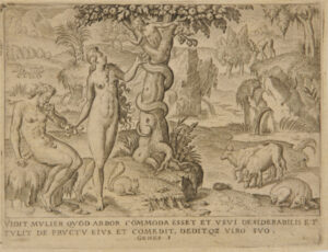 Adam and Eve Eating of the Forbidden Fruit