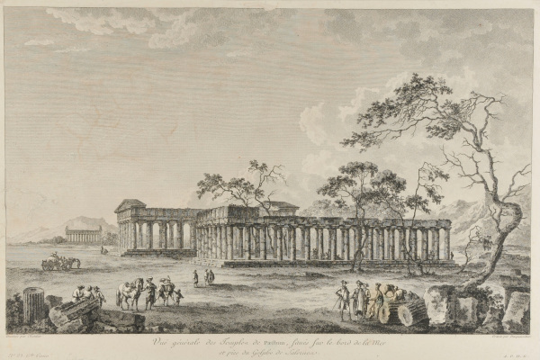 VUE GENERALE DES TEMPLES DE PAESTUM