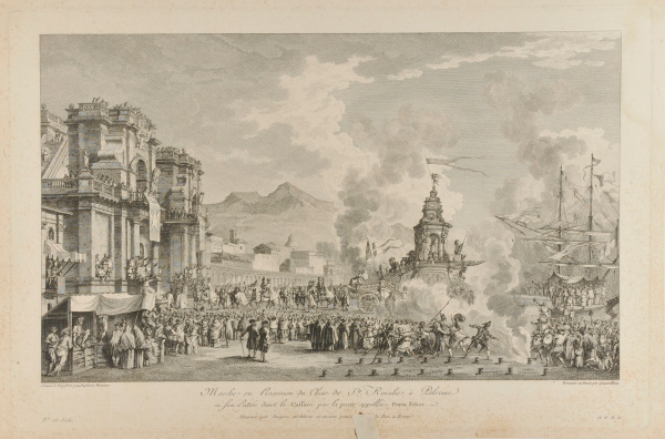 Marche ou Procession du Char de Ste. Rosalie a Palerme