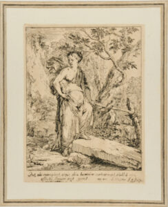 Hagar Fleeing into the Desert