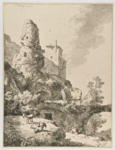 Ruined Castle on a Hill