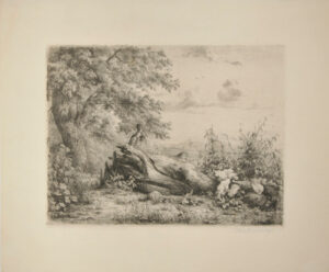 Landscape with Fallen Trees