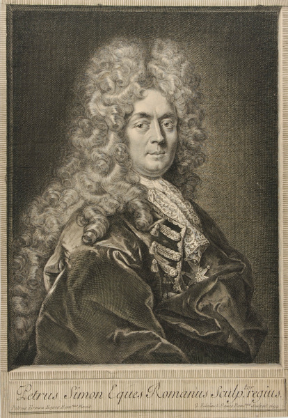 Petrus Simon Eques Romanus Sculpter regius