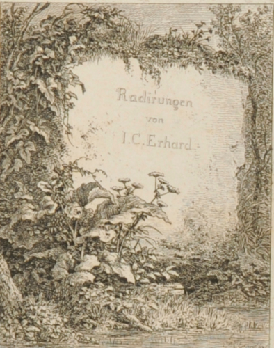 Title Plate to Series of Etchings