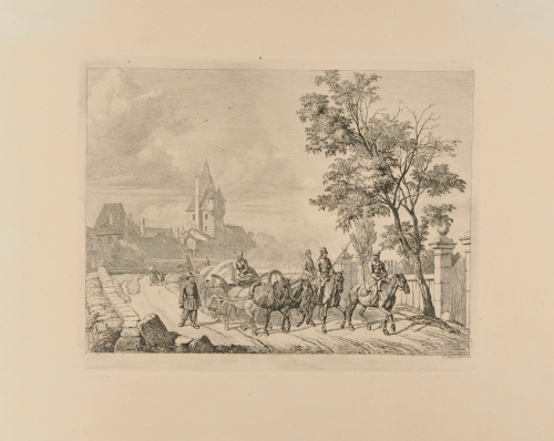 Russian Cossacks on the March