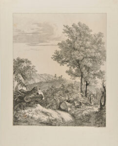 Woodcutter Resting with his Family