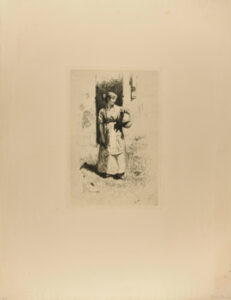 Spanish Girl Water-Carrier of Granada