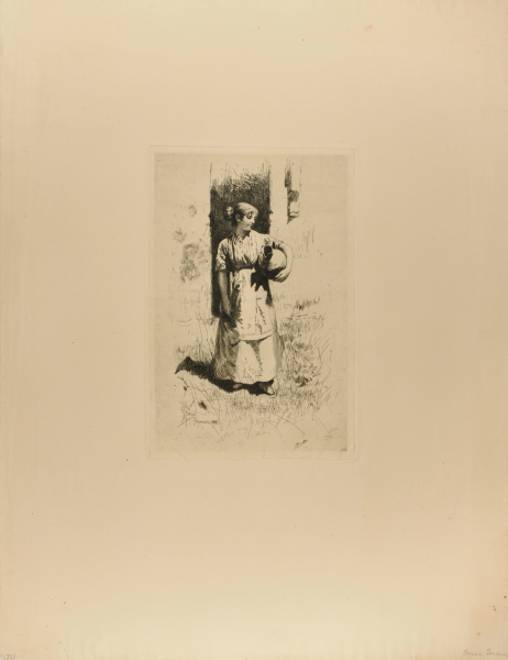 SPANISH GIRL WATER-CARRIER OF GRANADA