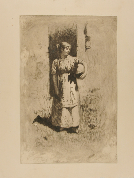 SPANISH GIRL WATER-CARRIER OF GRANADA