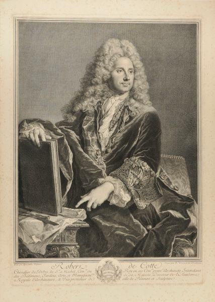 Portrait of Robert de Cotte - Image 3