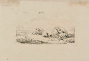 Recueil de gravures a l’eau-forte d’apres differens Maitres par F. T. Faber 1807