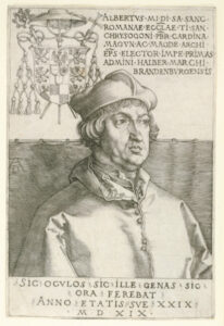 Cardinal Albrecht of Brandenburg (The Small Plate)