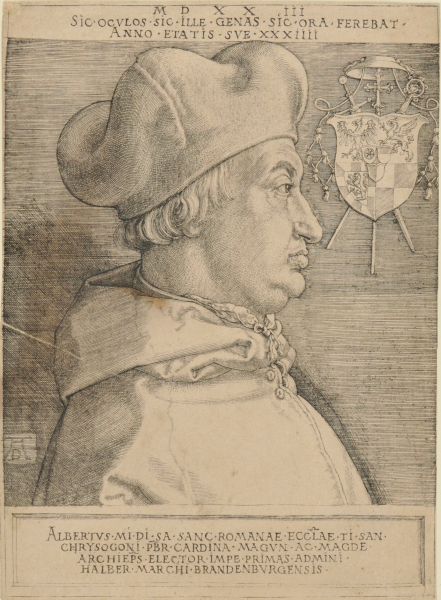 Cardinal Albrecht of Brandenburg (The Large Plate) - Image 2