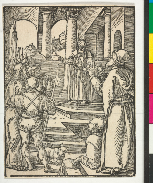 CHRIST BEFORE PILATE