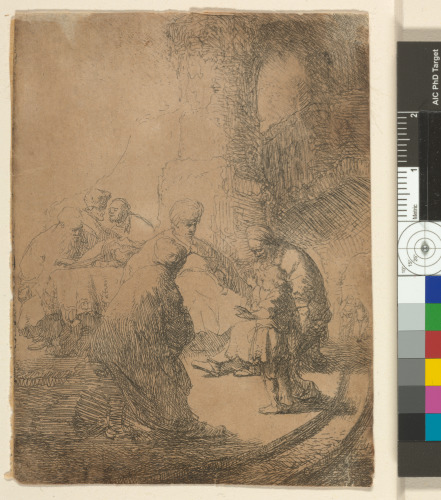 CHRIST DISPUTING WITH THE DOCTORS: THE SMALL PLATE