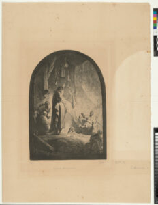 The Raising of Lazarus: The Larger Plate