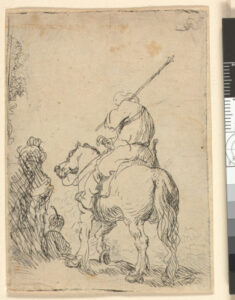 A Turbaned Soldier on Horseback