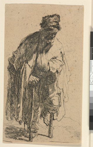 BEGGAR WITH A WOODEN LEG