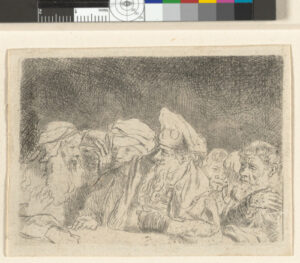 The Hundred Guilder Print (Fragment)