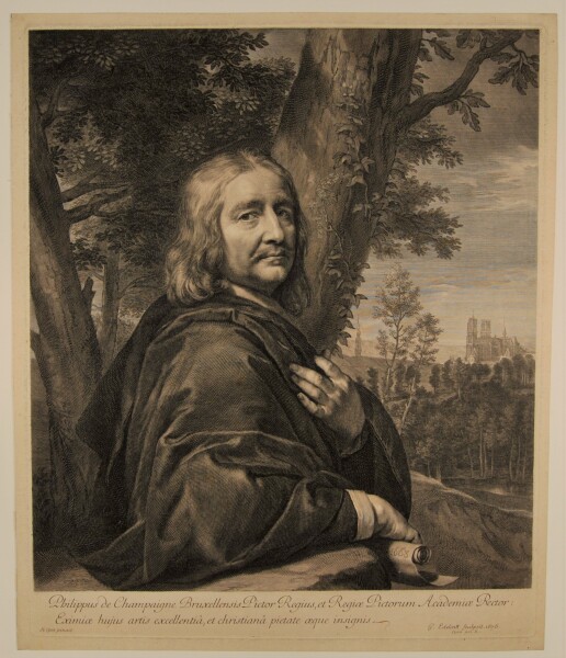 Philippus de Champaigne Bruxellensis Pictor Regius