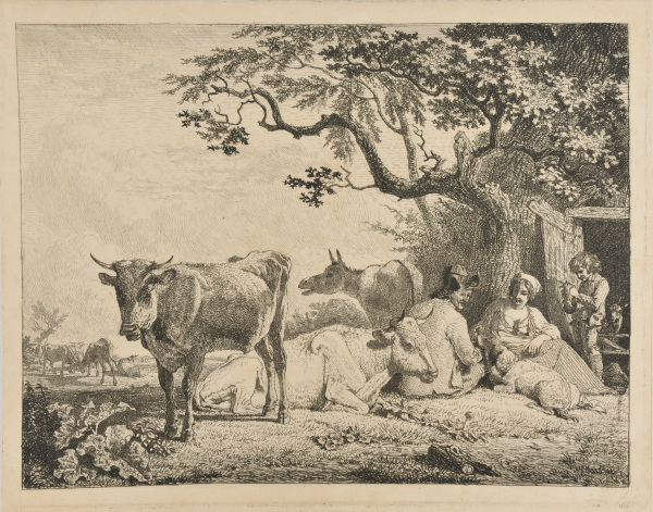 Landscape with Cattle and Herdman’s Family
