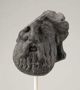 Bearded Male Head of Dionysos