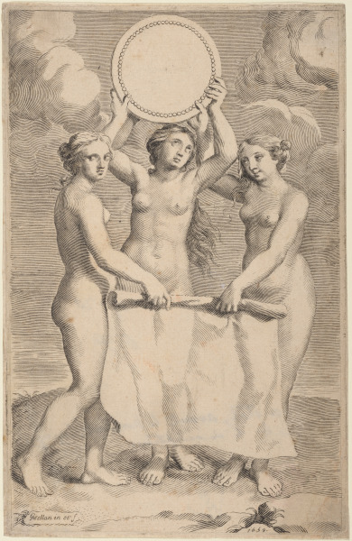 The Three Graces (frontispiece to Balthazar de Vias’s Charitum libri tres)