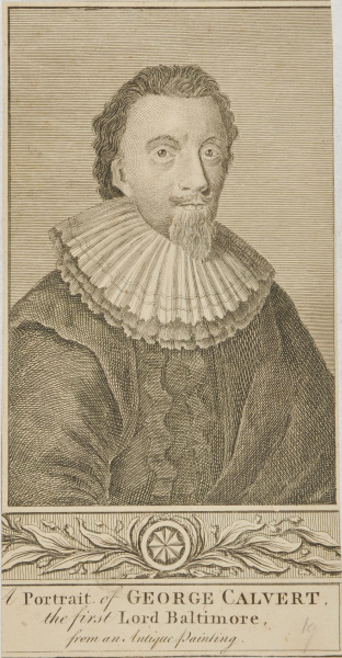 A PORTRAIT OF GEORGE CALVERT, THE FIRST LORD BALTIMORE