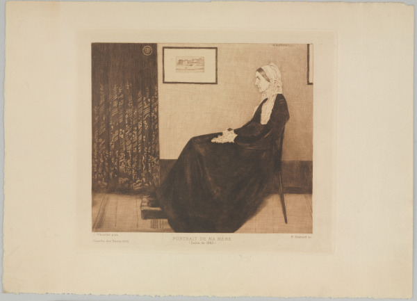 ARRANGEMENT IN GREY AND BLACK NO. 1