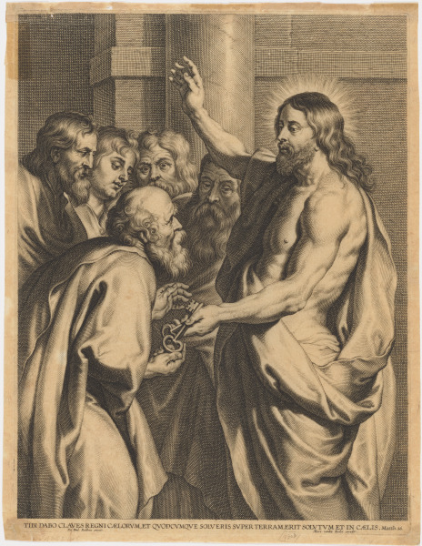 Saint Peter Receiving the Keys - Image 1