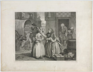 Plate 1 from “A Harlot’s Progress”