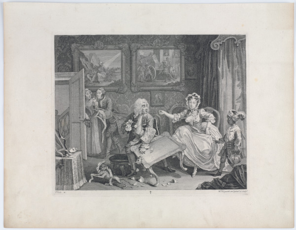 Plate 2 from “A Harlot’s Progress” - Image 2