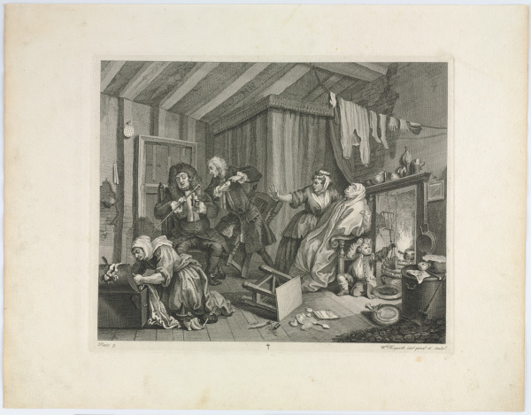 PLATE 5 FROM "A HARLOT'S PROGRESS"