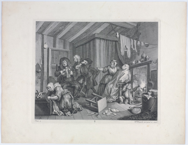 Plate 5 from “A Harlot’s Progress” - Image 2