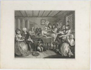 Plate 6 from “A Harlot’s Progress”