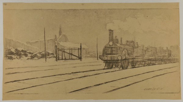 Locomotive, effet de neige - Image 2