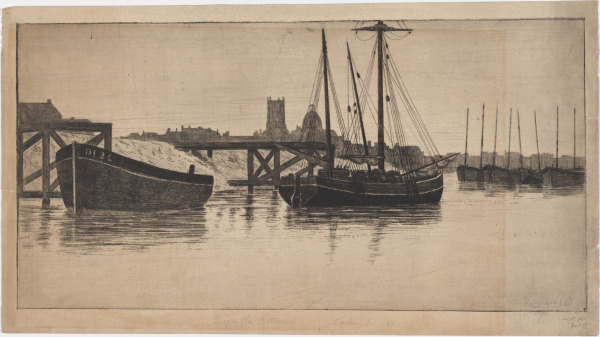 Dieppe (La Retenue) (recto); Philip IV (verso) - Image 1