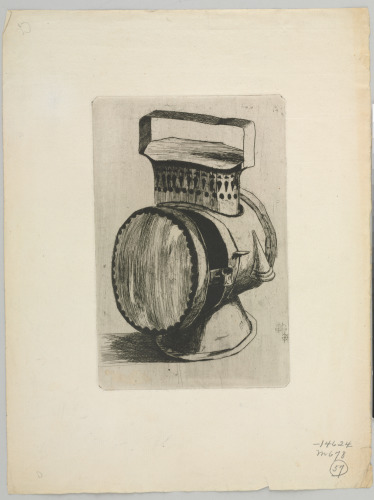 Lanterne à pied circulaire - Image 1