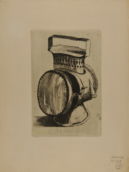 Lanterne à pied circulaire - Image 2