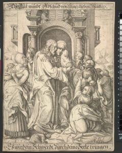 Christ Taking Leave of the Virgin