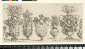 Plate 1 from the series “Collection of Various Vases”