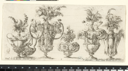 Plate 5 from the series “Collection of Various Vases” - Image 1