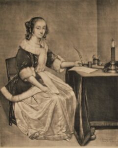 Woman Writing a Letter