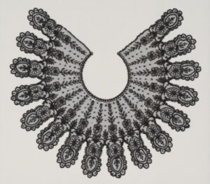 Woman’s Black Jet Beaded Collar