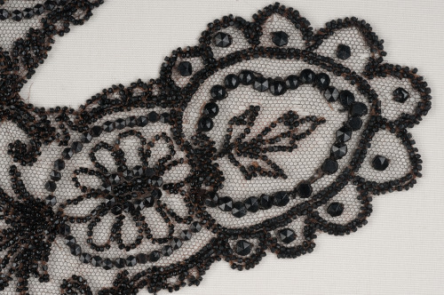 Woman’s Black Jet Beaded Collar - Image 7