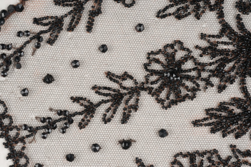 Woman’s Black Jet Beaded Collar - Image 5