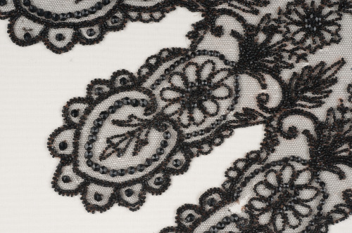 Woman’s Black Jet Beaded Collar - Image 3